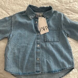 Zara button up shirt